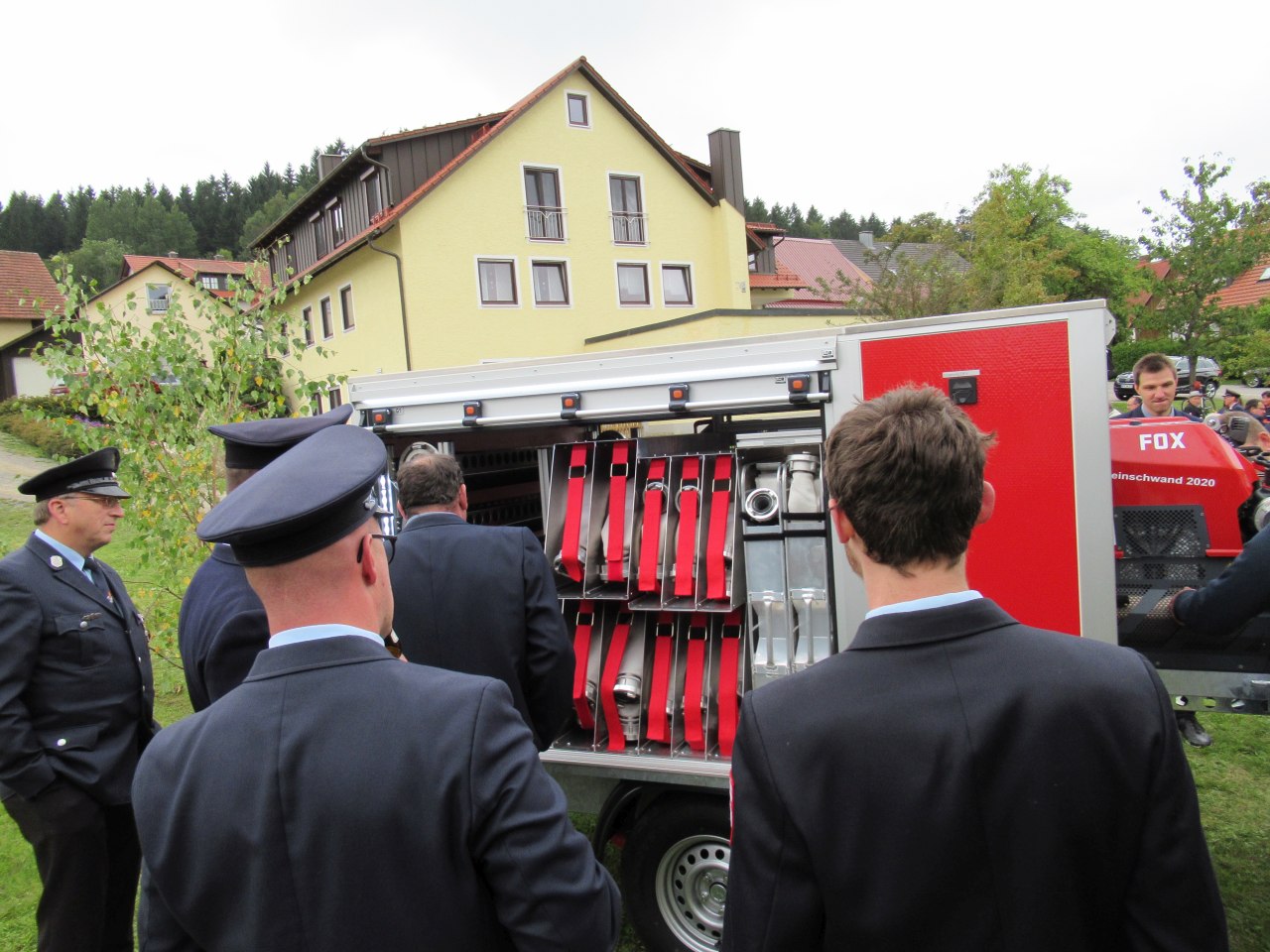 Segnung Tragkraftspritzenanhänger FF Kleinschwand