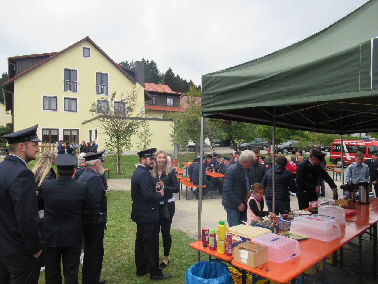 Segnung Tragkraftspritzenanhänger FF Kleinschwand